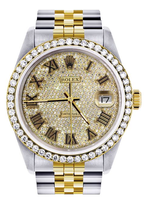 rolex en diamant homme|rolex diamond watches.